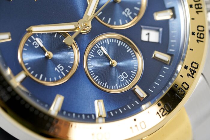 Hugo Boss Watch Chronograph Hero Two Tone Blue - HB1513767 - Image 7